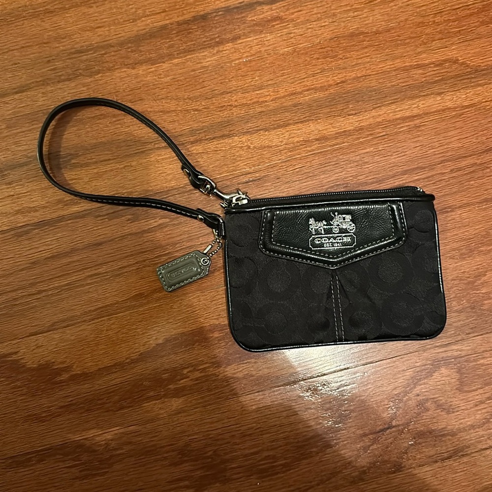 Small Coach Wristlet